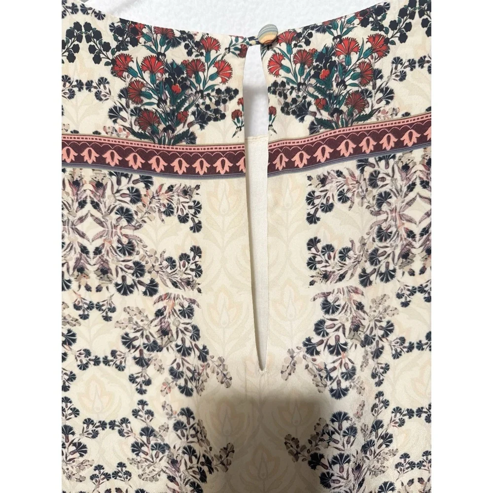 Bhanuni by Jyoti for Anthropologie Far Fields Embellished Midi Dress – Size 4